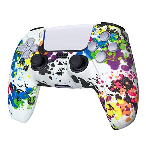 OIVO INDIA Multicolor Controller Silicone Cover Case PS5 Controller Skin Anti Slip Protective Case Sleeve Compatible for Sony PS5 Controller