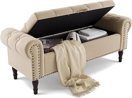 Elegant Couch Luxury Living Room Furniture Upholstery Comfortable Seating Classic Design Neutral Color Palette Home Decor Elegance Inviting Lounge Furniture (Beige)
