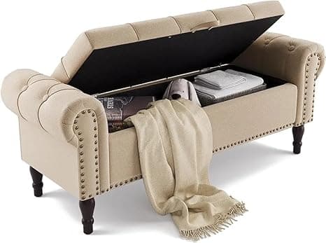 Elegant Couch Luxury Living Room Furniture Upholstery Comfortable Seating Classic Design Neutral Color Palette Home Decor Elegance Inviting Lounge Furniture (Beige)