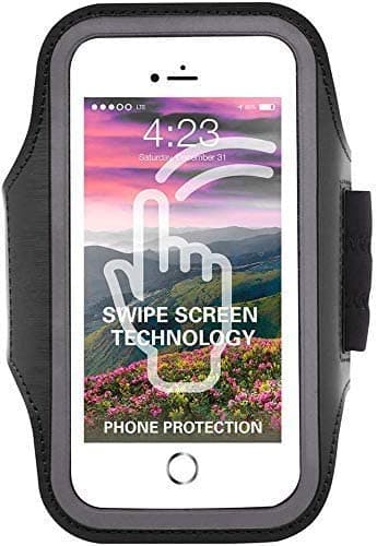 Arm Band for vivo iQOO Z10R (India) Original Sports Arm Belt with Adjustable Workout Band for Gym Running Jogging and Waterproof Washable Mobile Holder Gaming Arm Band (Band-50) 4