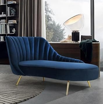 Rosewood 2-Seater Settee Sofa Diwan Couch For Home And Living Room - 2-Person Sofa, Blue