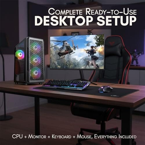 TECH- Assemblers Core i5 3rd Gen Desktop PC | 16GB RAM | 512GB SSD | Windows 11 | Black 4