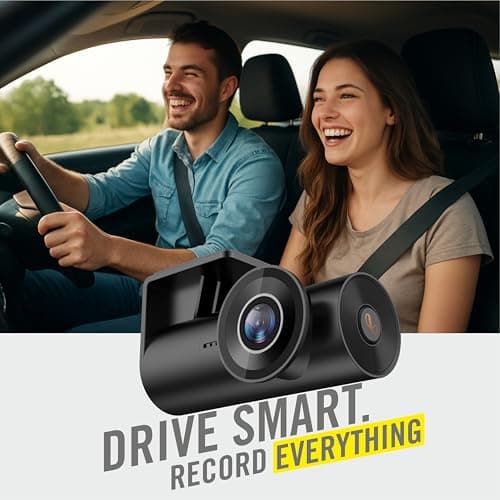 Infinity By Harman Dashcam 100 Compact FHD Car Camera | 1080p Full HD Video | Night Vision, 140° Wide Angle & G-Sensor | Built-in Wi-Fi & App Support|Microphone | Supports up to 128GB SD Card (Black) 3