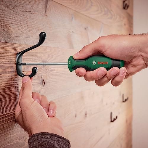 BOSCH 6-Piece Screwdriver Set | Variety of Sizes & Types for Home Repairs, DIY & Professional Use | High-Strength Steel Blades | Ergonomic Soft-Grip Handles | Magnetic Tips for Precise Screw Placement 4