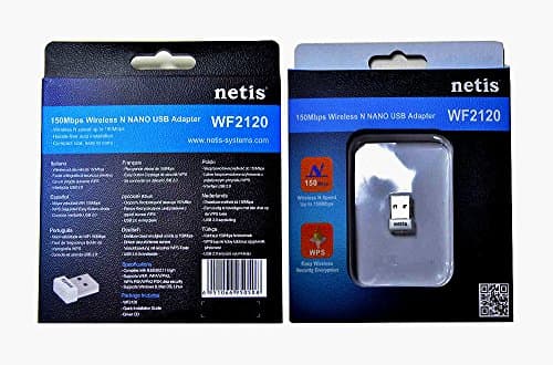 Netis WF2120 150 Mbps Wireless-N Nano USB Adapter 4