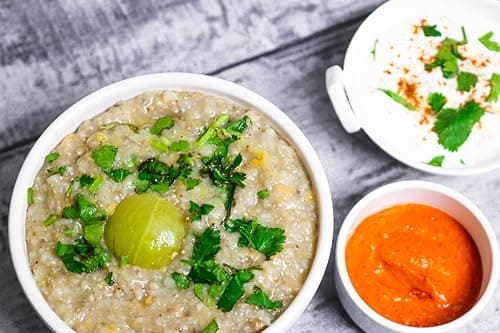 Bhaat.in Instant Bajra Khichdi |Pack of 2|PROTEIN 10GM |Wholegrain| Millet Meal |NO PALM OIL| Ready to Eat Healthy Meal | Pack of 2 | Just Add Hot Water | Gluten-Free | No Onion, No Garlic | Multigrai 5