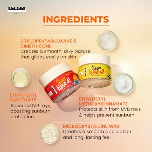 Studd Muffyn | Sun Kissed Mousse Sunscreen Combo | SPF 50++ Mango Mania & SPF 70++ Bubblegum Blast | Lightweight Mousse Sunscreen | Non Greasy | No White Cast | UVA UVB Protection | For All Skin Types 3
