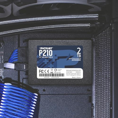 Patriot Memory P210 2TB Internal SSD SATA 3 2.5 Solid State Drive P210S2TB25 4