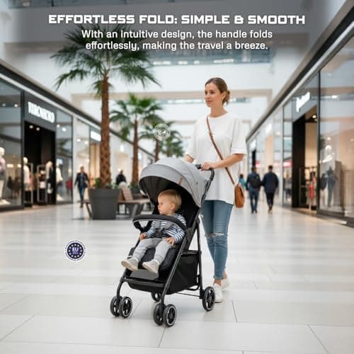 Neobreez Vom X1 Sibling/Twin/Double Side by Side Baby Toddler Stroller, Pushchair,One-Hand Fold, Waterproof Canopy, Gift Bag,Phone Holder,Toy Strap,Reflective Sticker,0-3yrs,15kg,3yrs Warranty 4