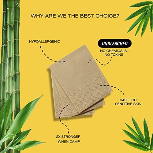 Beco Bamboo Hanky Tissues, 100 Pulls Pack of 10, 100% Natural and Ecofriendly 3