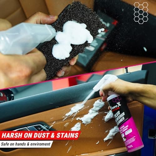 Wavex Car Interior Cleaner 350ml | Interior Cleaner for Plastic, Leather, Vinyl & Rubber | Important Car Cleaning Accessories, Works well as a Dashboard & Leather Seat Cleaner 5