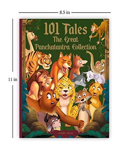 101 Tales The Great Panchatantra Collection - Collection of Witty Moral Stories For Kids For Personality Development (Hardback) 2