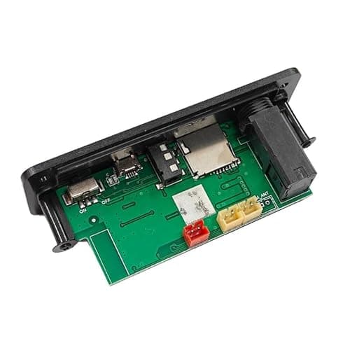 ERH India Bluetooth FM USB AUX Card MP3 Stereo Audio Amplifier Module with Mic Support and IR Remote for Music System and Home Theatre Amplifier Board Kit 4