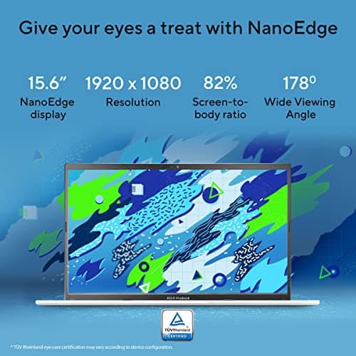 ASUS Vivobook 15, Intel Core i7 13th Gen 13620H, 16GB RAM, 512GB SSD, FHD 15.6", Windows 11, Office Home 2024, Cool Silver, 1.70kg, X1502VA-BQ837WS, Intel UHD iGPU, M365 Basic (1Year)* Laptop 3