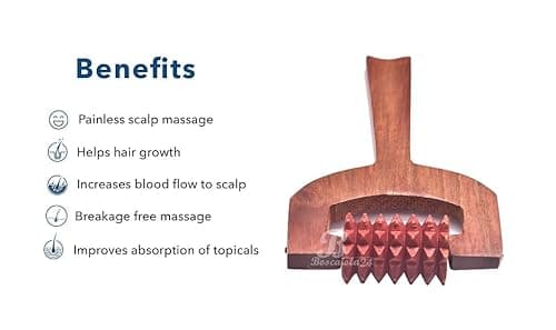 ANTLANTIC CREATIO Balayantra head Massager For Hair Growth/Acupressure Roller Massager/Head Massager | Blood Circulation |Original Inventor | Hair Scalp Care Dandruff Removal for Men & Women 2