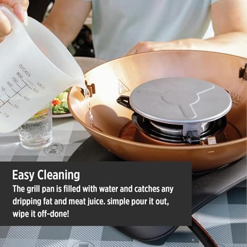 Campingaz Stove 360 ​​BBQ Barbecue Grill With CV 470 Cartridge, Table Top Stove 360° Grilling 4