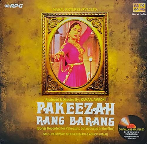 Pakeezah Rang Barang - PMLP 210016 - Cover Book Fold - New Release Hindi LP Vinyl Record, Lata Mangeshkar, Mohd. Rafi, Ghulam Mohd.