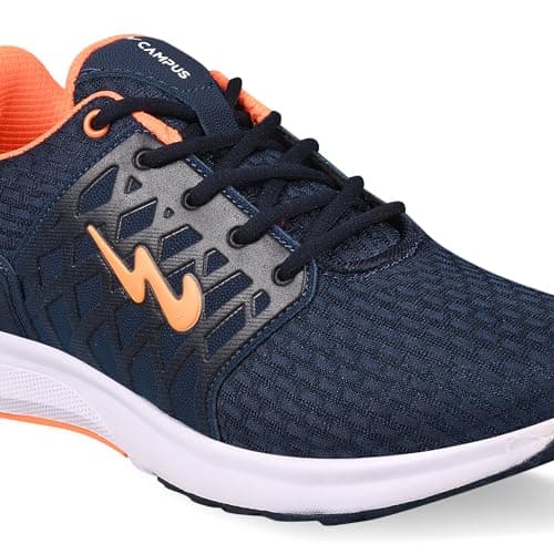 Campus mens Rodeo Pro BLU/ORG Running Shoe - 8 UK (RODEO PRO) 4