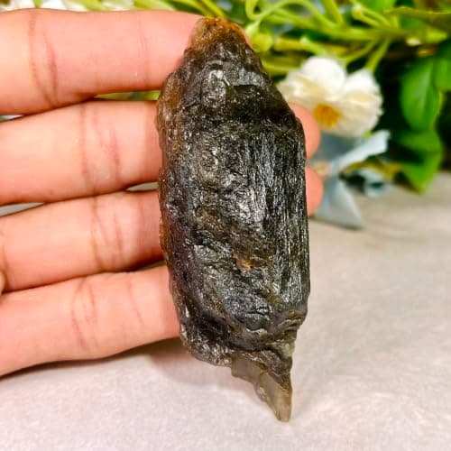 Natural Amazon Labradorite Freeform | 65g Polished Labradorite Display Stone | Flashy Healing Crystal | Collector Mineral | Gift from India 5