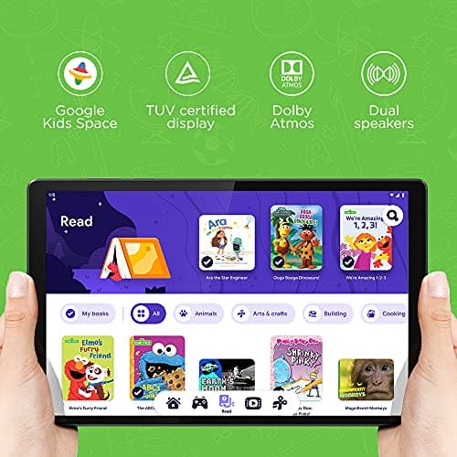 Lenovo Tab M10 HD 2nd Gen (10.1 inch(25cm), 4 GB, 64 GB, Wi-Fi+LTE), Platinum Grey with Metallic Body and Octa-core Processor 5