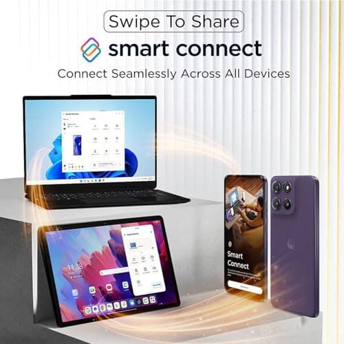 Motorola G57 Power 5G (Corsair, 8GB RAM, 128GB Storage) | Snapdragon 6s Gen 4 Processor | 6.72" FHD+ Display | 50MP LYT-600 + 8MP Ultrawide | 8MP Selfie Camera | 7000mAh Battery, 33W TurboPower | IP64 3