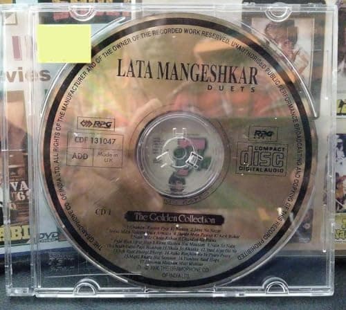 Lata Mangeshkar Duets (The Golden Collection 2CD's Sett)