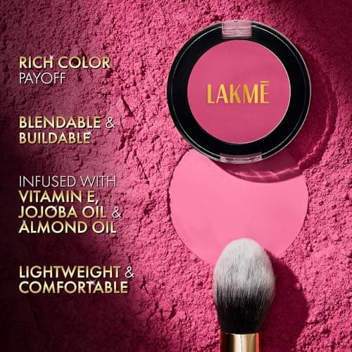 Lakme Face It Blush Flushed Pink B2 4gm 5