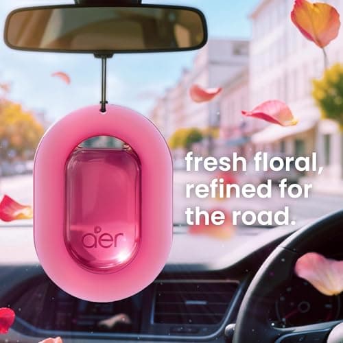 Godrej aer O – Hanging Car Air Freshener – Assorted Pack of 3 (22.5g) | Gel Lasts up to 30 days | Car Accessories 4