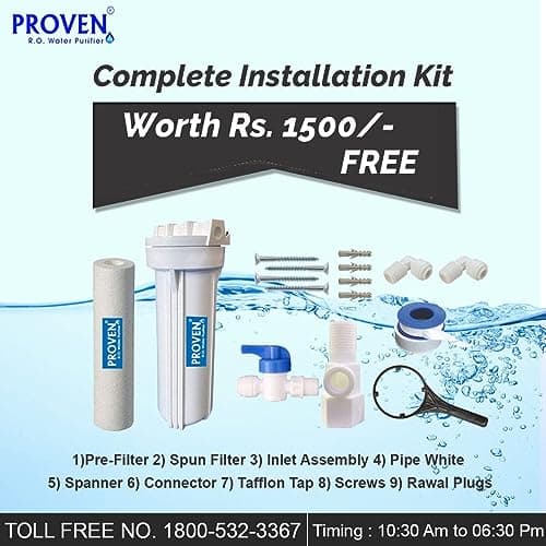Proven Swift Aqua RO + UV + UF Water Purifier | Copper Zinc Alkaline Technology | TDS Controller | 15L Storage | ISI Certified | 12-Stage Purification | For All Water Types | Made in India 5