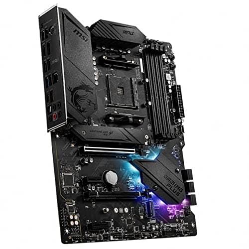 MSI MPG B550 Gaming Plus AMD AM4 DDR4 m.2 USB 3.2 Gen 2 HDMI ATX Motherboard AMD Ryzen 5000 Series Desktop Processors 5