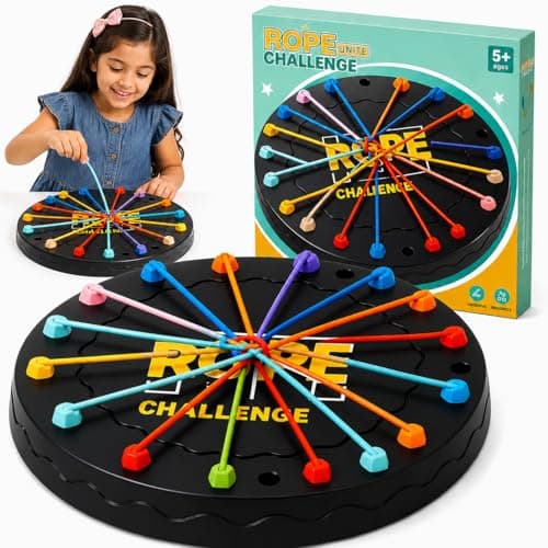 QUINRY Rope Untangling Puzzle Game for Kids 5+ Years | Brain Teaser String Puzzle | Logic & Strategy Game for Kids | Educational Toy Gift for Boys & Girls