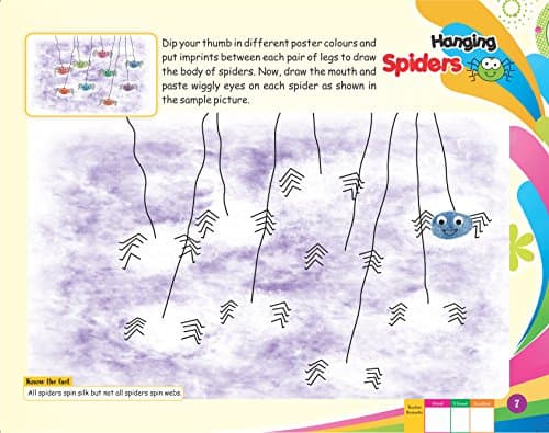 GIKSO Art and Craft 2 – Activity Book for Kids Age 5 to 8 Years Old Includes Colouring Activities (English) - Reprinted 2020 (First Edition 2018, Reprinted 2019) 4