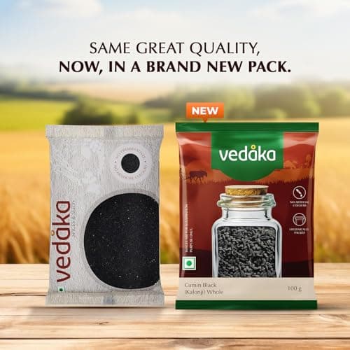 Amazon Brand - Vedaka Cumin Black (Kalonji) whole, 100 g 2