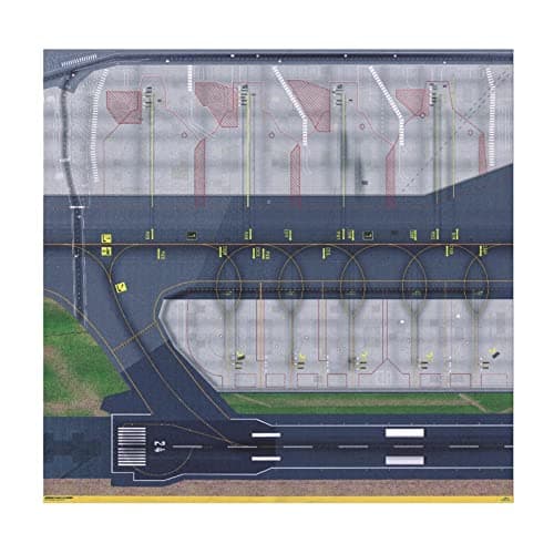 UJEAVETTE 1/500 1/400 Model Airport Runway Sections Sheet Jets Ground Airport Service
