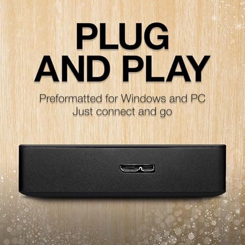 Seagate Portable 1TB External HDD – USB 3.0 for PC Laptop and Mac (STGX1000400) 4