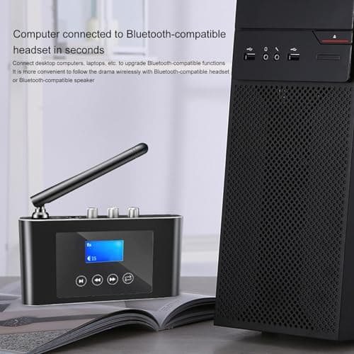 5.1 Bluetooth Receiver and Transmitter, HIFI digital to analog conversion u disk play bluetooth receiver transmitter (T38) 2