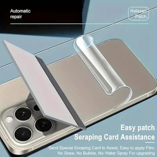 Edge To Edge Back Screen Guard for Samsung Galaxy S26 Ultra 5G Unbreakable Membrane Diamond Quality Film Screen Protector [BACK] - Matte Screen Guard 5