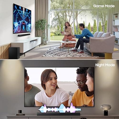 Samsung 300 W 2.1 ch Soundbar with Dolby Audio | DTS Virtual:X | Bass Boost | 3D surround sound | HDMI ARC | Optical In | Bluetooth | USB Music Playback | Wireless Subwoofer (HW-B45EF/XL, Titan Black) 6