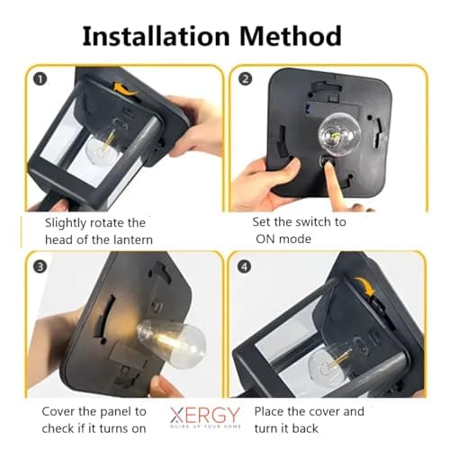 XERGY® Solar Outdoor Waterproof Pathway Lights, LED Solar Lights for Garden, Solar Walkway Lamp Lights Maintain 10 Hours of Lighting for Your Garden, Landscape, Path, Yard, Bolcany, Driveway 2