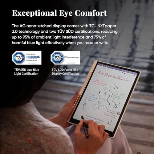 XP-Pen Magic Note Pad 10.95" Digital Note-Taking Tablet, Paper-Like LCD Display, 3-Color Modes, 16K Pressure Stylus (X3 Pro Pencil 2), 6+128GB, Android 14 – for Writing, Reading, PDF Notes & Study 4