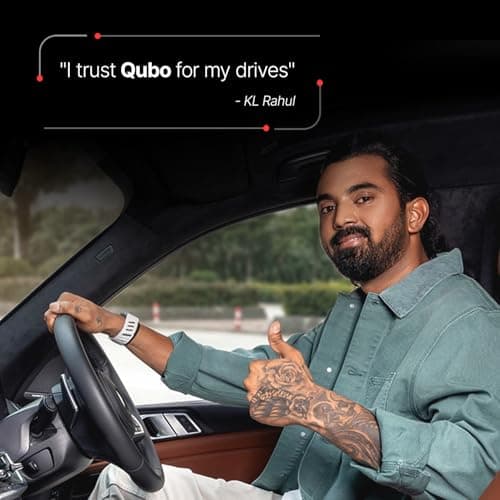 Qubo Dashcam Pro 3K + Qubo Wireless GPS Tracker| Sony STARVIS 2-5MP UHD Front (140°), 2MP FHD Rear, NightPulse Vision| GPS Tracker with Free 4G SIM & 1-Year Recharge, Voice Monitor & Geo-Fence Alerts 3
