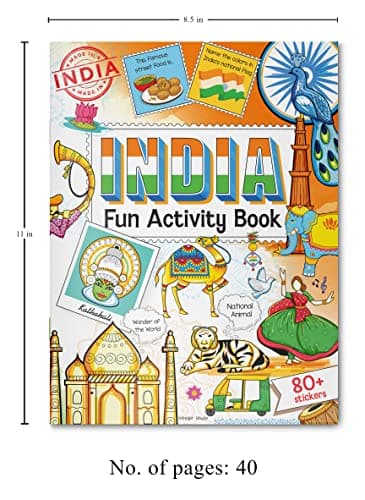 India: Fun Activity Book for Children | Explore Culture, Monuments, Festivals & Maps | Ages 5–10 | 3+ Hours of Interactive Learning and Discovery 3
