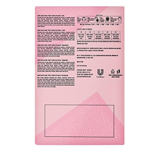 LAKMÉ Blush & Glow Strawberry Sheet Mask, 25 Ml 3
