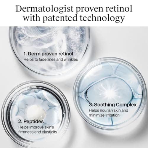 Neutrogena Visible Repair Retinol Day & Night Cream: Boosts Collagen for Anti-Ageing, Wrinkles, Fine Lines 50g 4