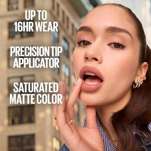 Maybelline New York Super Stay Matte Ink Liquid Lipstick, Matte Finish, 5g - 20 Pioneer 4