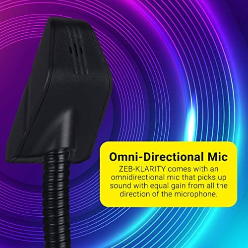 Zebronics Zeb-Klarity USB Gaming Mic for Recording / Streaming, compatible with PC, Omni Directional sound pickup, Flexible Neck, Mute Button 4
