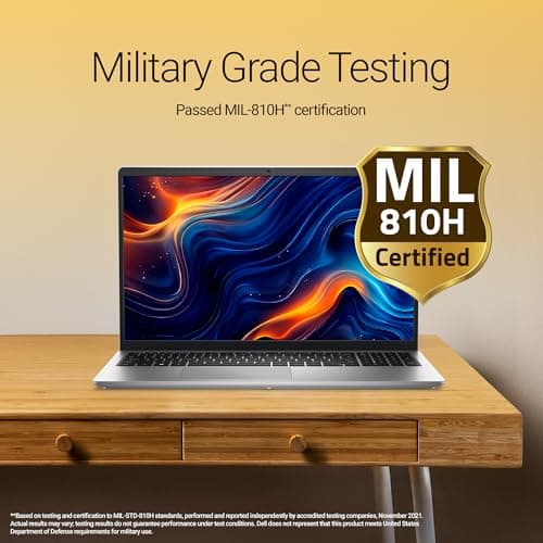 Dell 15, AMD Ryzen 7-7730U, 16GB DDR4, 512GB SSD, FHD, 15.6"/39.6cm, Windows 11, Microsoft Office Home 2024, Platinum Silver, 1.63Kg, [Dell 15], 120Hz 250nits, AMD Radeon Graphics,Thin & Light, Laptop 5