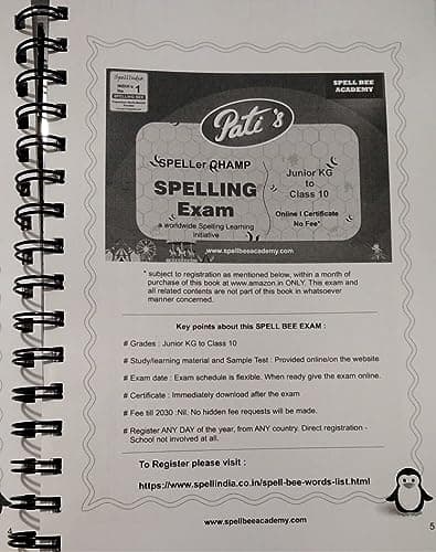 How to Prepare for WIZ National SPELL BEE Category 3 / 4 - Class 3 / 4 ... WORD LIST book (1500+ words) for INTER SCHOOL level ... also free 5 ... spelling books in India - all at amazon) 2
