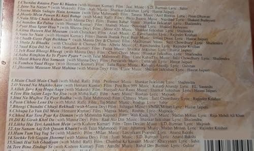 Lata Mangeshkar Duets (The Golden Collection 2CD's Sett) 3