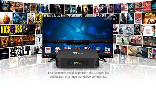 QIWA® 8K AMLOGIC S905X3 64 Bit Quad Core ARM Cortex A55 CPU Android Mini PC Box with Android 9, 4GB RAM, 64GB ROM, Dual WiFi 2.4/5 Ghz, BT5 3